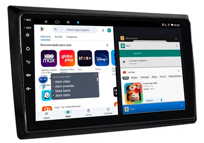 Multimidia Novo Fusca 9p Android Quadcore 2gb Carplay