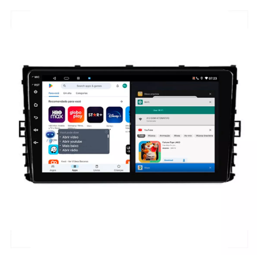 Multimidia Novo Polo 9p Android Octacore 4GB Carplay
