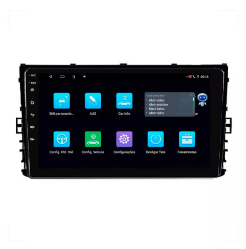 Multimidia Novo Polo 9p Android Octacore 6gb Carplay 4g