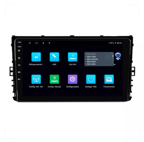 Multimidia Novo Polo 9p Android Quadcore 2gb Carplay