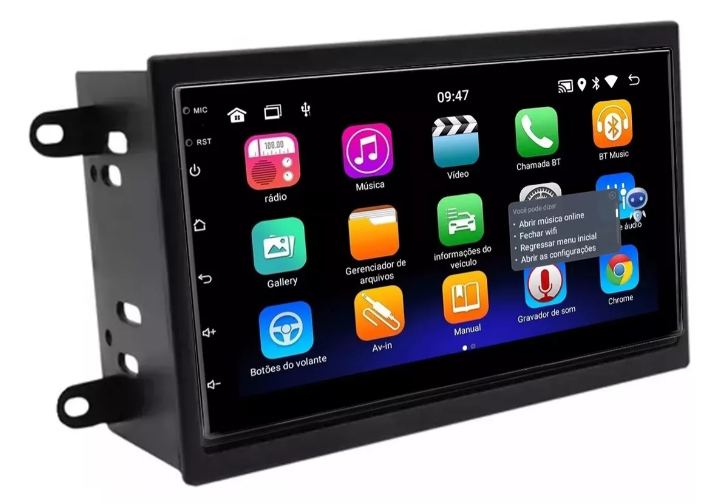 Multimidia Onix Lt Ltz 7p Android OctaCore 4gb Carplay Voz