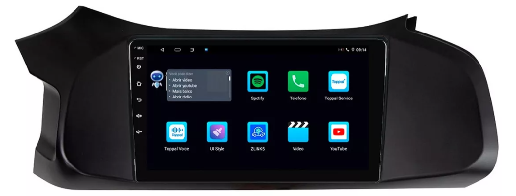 Multimidia Onix Lt Ltz 9p Android Carplay