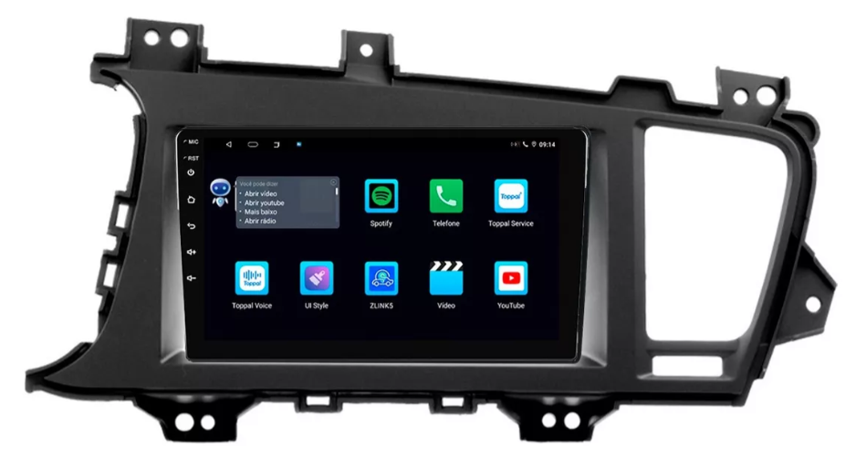 Multimidia Optima 9p Android Octacore 4GB Carplay