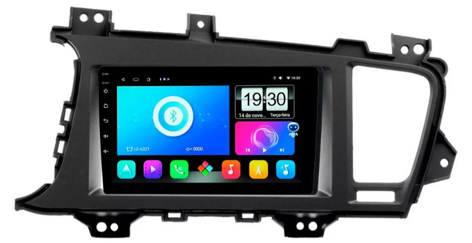 Multimidia Optima 9p Android Octacore 6gb Carplay 4g