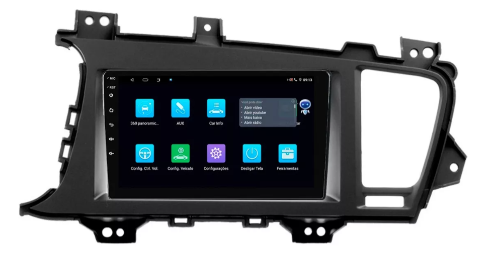 Multimidia Optima 9p Android Quadcore 2gb Carplay