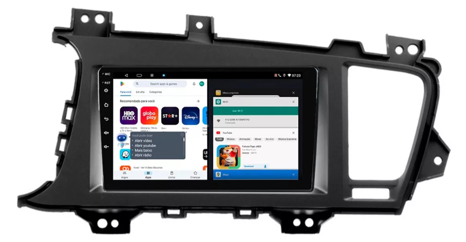 Multimidia Optima 9p Android Quadcore 2gb Carplay
