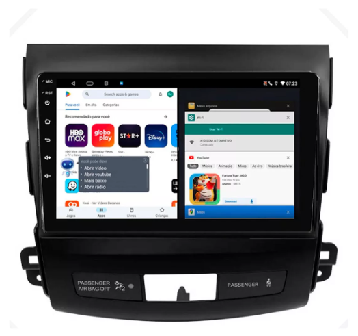 Multimidia Outlander 9p Android Octacore 4GB Carplay
