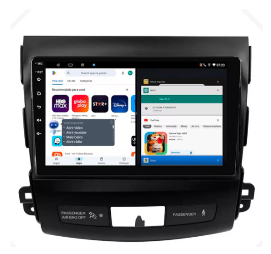 Multimidia Outlander 9p Android Octacore 6gb Carplay 4g - COD 915