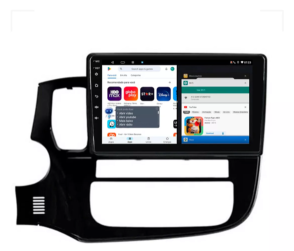 Multimidia Outlander 9p Android Quadcore 2gb Carplay