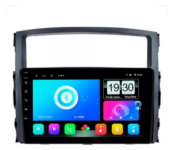 Multimidia Pajero Full 9p Android Octacore 4GB  Carplay