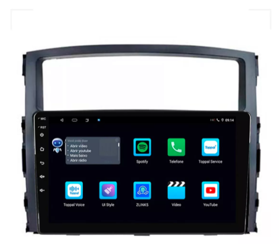 Multimidia Pajero Full 9p Android Quadcore 2gb Carplay