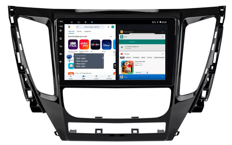Multimidia Pajero Sport 9p Android Octacore 6gb Carplay 4g