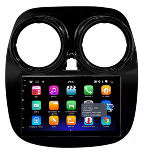 Multimidia Palio Attractive 7p Android OctaCore 4gb Carplay Voz