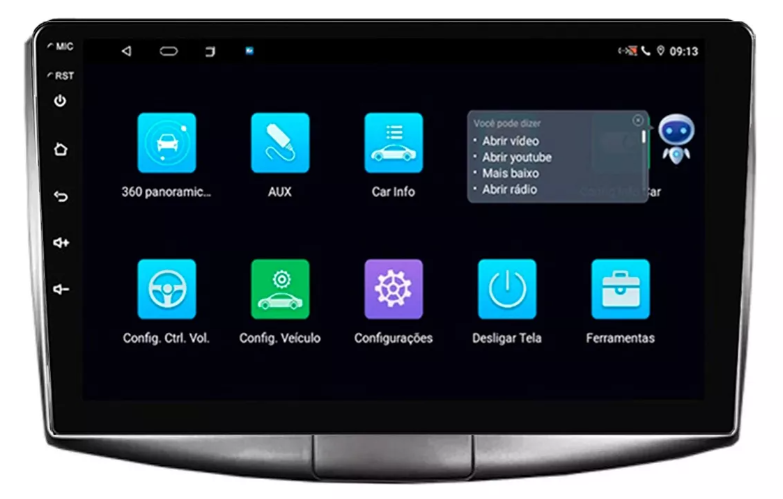 Multimidia Passat 9p Android Octacore 4GB Carplay
