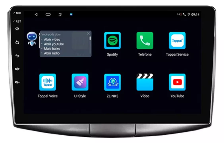 Multimidia Passat 9p Android Octacore 6gb Carplay 4g
