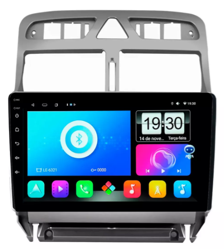 Multimidia Peugeot 307 9p Android  6gb Carplay 4g