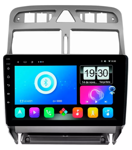 Multimidia Peugeot 307 9p Android 2gb Carplay