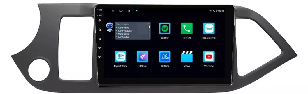 Multimidia Picanto 9p Android Octacore 6gb Carplay 4g