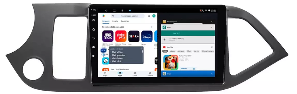 Multimidia Picanto 9p Android Octacore 6gb Carplay 4g
