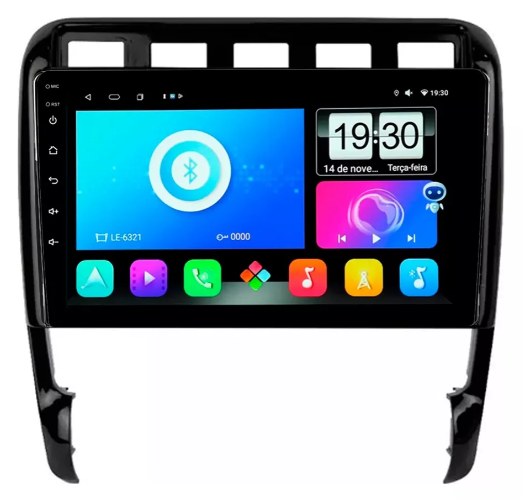 Multimidia Porsche Cayenne 9p Android Octacore 4GB Carplay