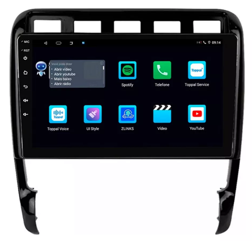 Multimidia Porsche Cayenne 9p Android Octacore 4GB Carplay