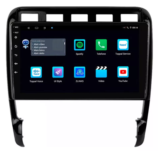 Multimidia Porsche Cayenne 9p Android Octacore 6gb Carplay