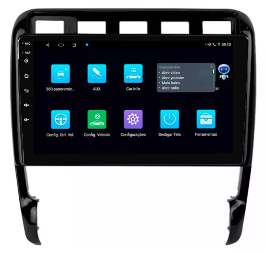Multimidia Porsche Cayenne 9p Android Octacore 6gb Carplay