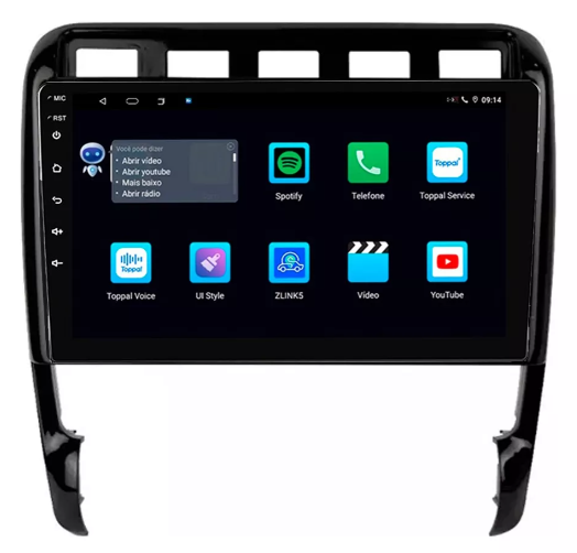Multimidia Porsche Cayenne 9p Android Quadcore 2gb Carplay