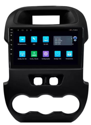 Multimidia Ranger Xl 9p Android Octacore 6gb Carplay 4g