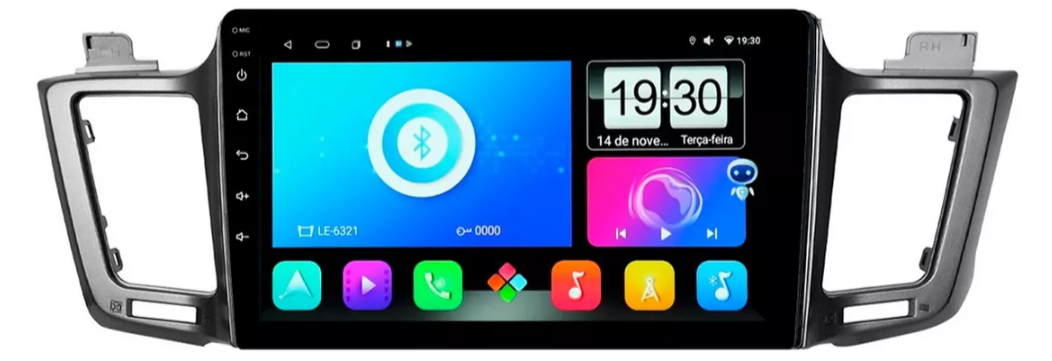 Multimidia Rav4 9p Android Octacore 6gb Carplay 4g - COD 889