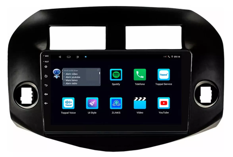 Multimidia Rav4 9p Android Octacore 6gb Carplay 4g - COD 993