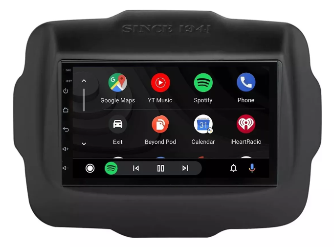 Multimidia Renegade 7p Android OctaCore 4gb Carplay Voz
