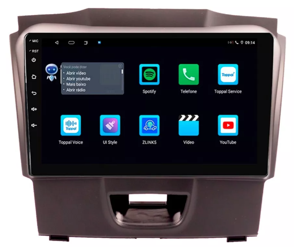 Multimidia S10 9p Android Octacore 4gb Carplay 4g
