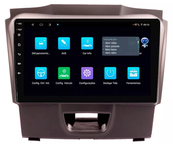 Multimidia S10 9p Android Octacore 4gb Carplay 4g