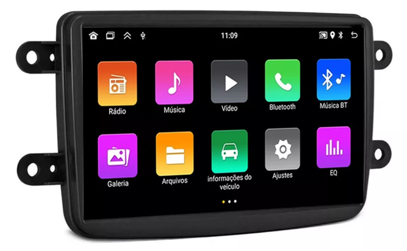 Multimidia Sandero 7p Android Quadcore 2gb Carplay