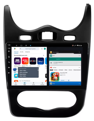 Multimidia Sandero 9p Android Octacore 4GB Carplay - COD 693