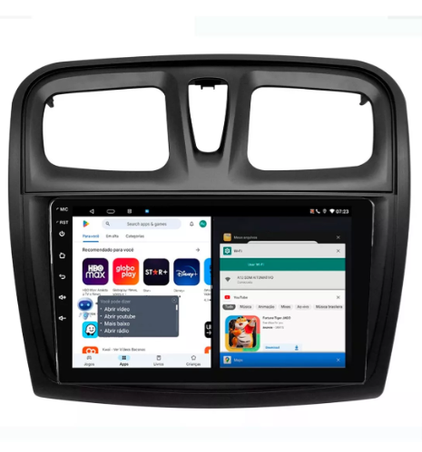 Multimidia Sandero 9p Android Octacore 4GB Carplay - COD 721