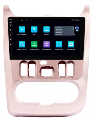 Multimidia Sandero 9p Android Octacore 6gb Carplay 4g - COD 909