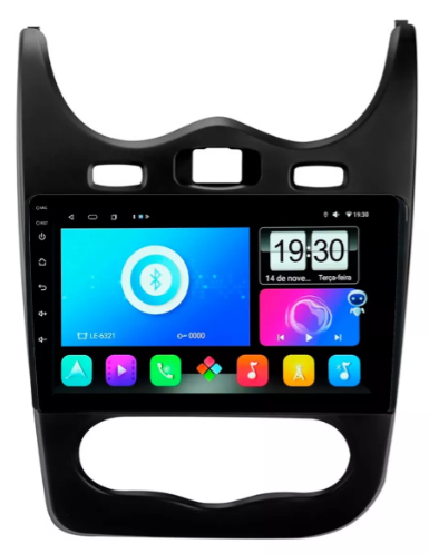 Multimidia Sandero 9p Android Octacore 6gb Carplay 4g - COD 977