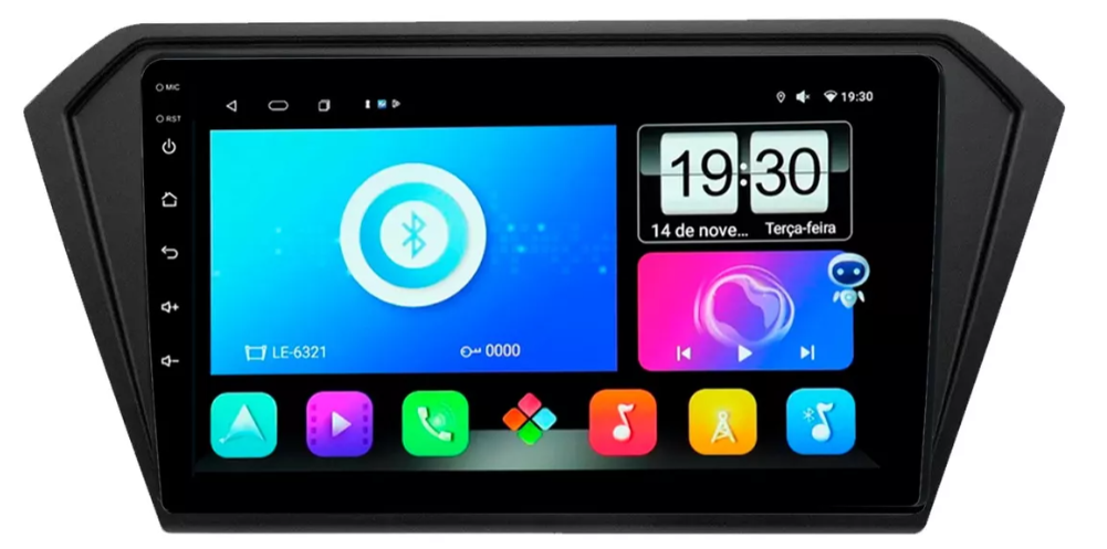 Multimidia Saveiro G7 G8 9p Android Octacore 4GB Carplay