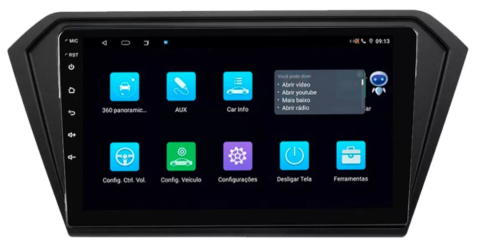 Multimidia Saveiro G7 G8 9p Android Octacore 4GB Carplay