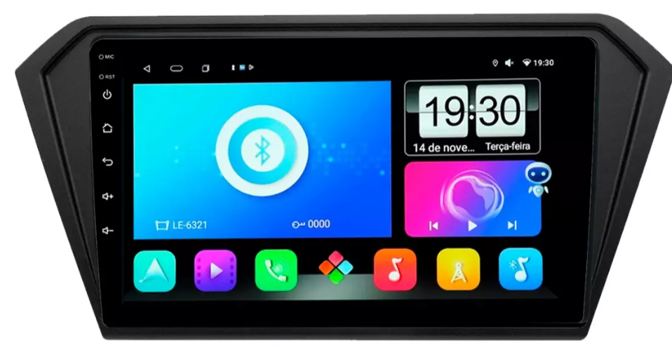 Multimidia Saveiro G7 G8 9p Android Octacore 6gb Carplay 4g