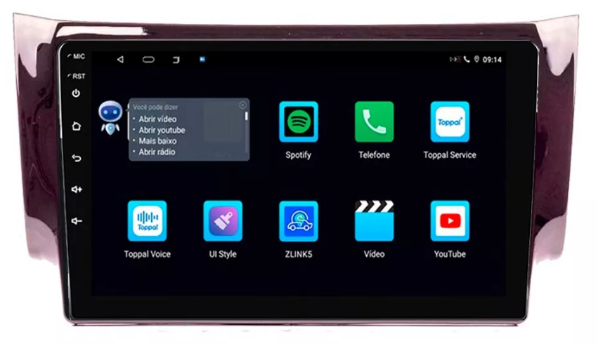 Multimidia Sentra 9p Android Octacore 4GB Carplay