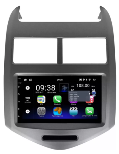Multimidia Sonic 7p Android OctaCore 4gb Carplay Voz