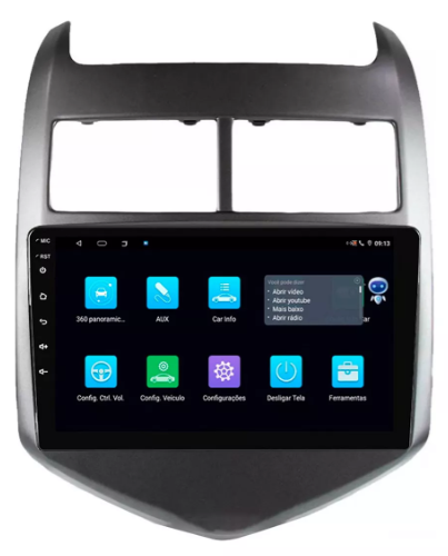 Multimidia Sonic 9p Android Octacore 4GB Carplay