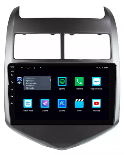 Multimidia Sonic 9p Android Octacore 4GB Carplay