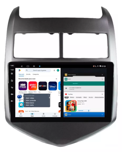 Multimidia Sonic 9p Android Octacore 4GB Carplay