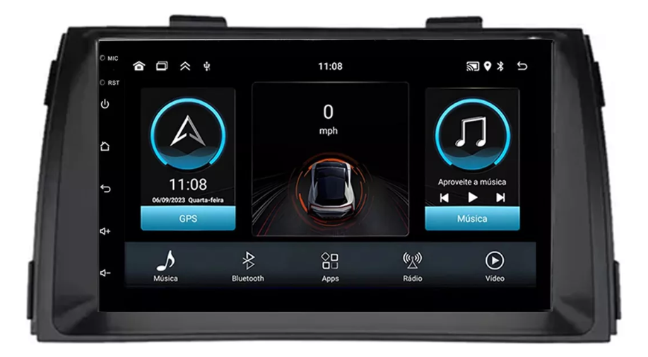 Multimidia Sorento 7p Android Quadcore 2gb Carplay
