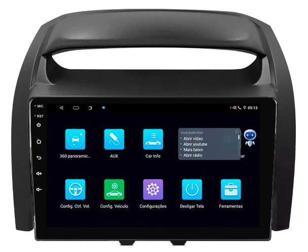 Multimidia Sorento 9p Android Octacore 6gb Carplay 4g - COD 985