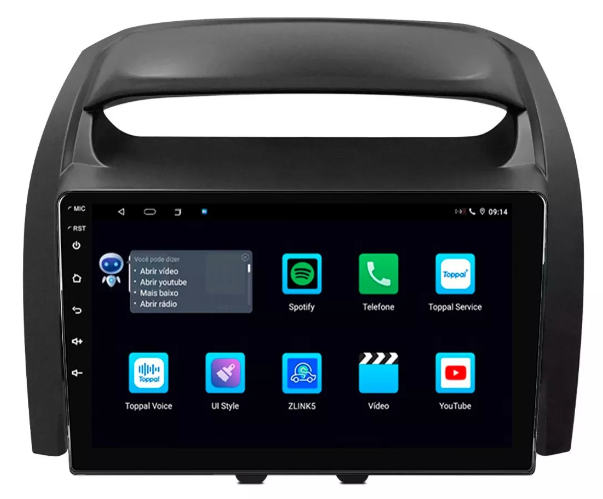 Multimidia Sorento 9p Android Octacore 6gb Carplay 4g - COD 985